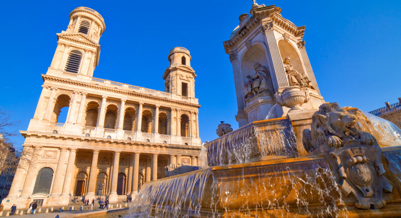 Église Saint-Sulpice, Paris, France, France